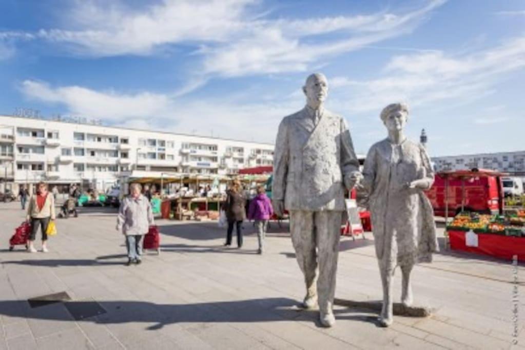 Le Cosy Leilighet Calais Eksteriør bilde